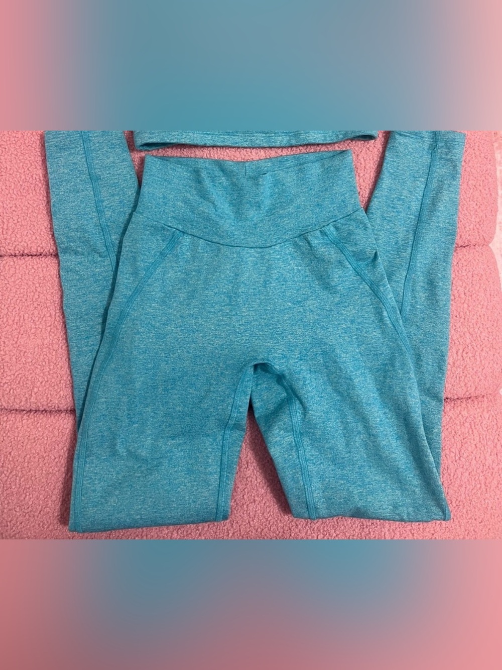 Bombshell Sportswear Uplift Teal High-Waist Leggings